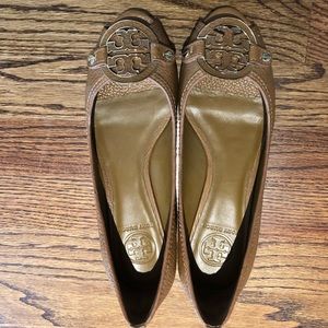 Tory Burch Peeptoe Wedge